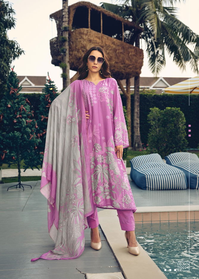 Kavleen By Sadhana Muslin Silk Printed Suits Wholesale Price In Surat